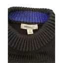 Calvin Klein  Heavyweight High Collared Tight Knit Sweater Logo Winter Fall Desig Photo 5