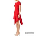 Slate + Willow  • Red Drape Hem Dress Size 4 Photo 1