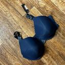 Natori Navy Lace Trim Underwire Bra NWT Size 34DDD Photo 0