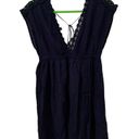 Monsoon Accessorize English Brand Bikini Coverup Navy Lace Short Summer Dress S Photo 0