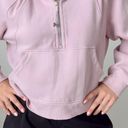 Lululemon Pinkish Purple Half Zip Scuba Hoodie Photo 2