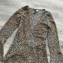 Divided Cheetah Print Cardigan  Photo 1