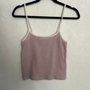 Urban Outfitters Cropped Pink Purple Tank Top Photo 0