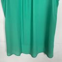 Adrienne  Sleeveless Career Wear Green Top Size M Photo 6