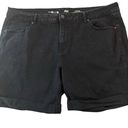 Bermuda DIP reproach mid rise  shorts plus size 24W black Photo 0