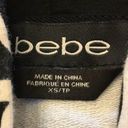 Bebe  Logo Hoodie Sweatshirt Black & White XS Photo 1