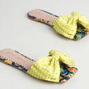 Betsey Johnson Fruit Gingham Bow Sandals Photo 0