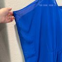 EXPRESS Cobalt Blue Dress Photo 3