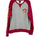 Harry Potter Universal Studios  Adult Gryffindor Pullover Sweatshirt Size XL Gray Photo 0