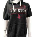 Nba Houston Rockets Sportiqe  Basketball Short Grey Sleeve Hoodie Merch M Photo 0