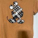 Disney  black/White silhouette brown t-shirt Photo 2