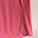 Calia by Carrie CALIA Coral Pink Mesh Panel Atheltic Workout Short Sleeve Top Photo 4