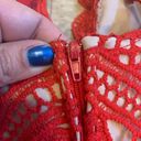 Charlotte Russe Red Crochet Mini Dress Photo 2