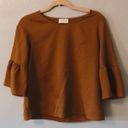 Everly Rust Blouse Photo 0