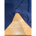 Nike Women's  Crop Capris Pants Navy Straight Leg Swoosh Logo Drawstring Size XL Photo 10