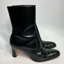 Lauren Ralph Lauren Leanne black leather heeled boots size 6.5 Photo 0