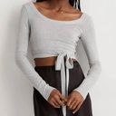 Madewell Ballet Wrap Long Sleeve Top Photo 1