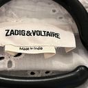 Zadig & Voltaire Zadig Voltaire Eyelet White Button Down Shirt Blouse Small Cotton Floral Top Photo 5