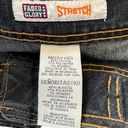 Faded Glory  Vintage Y2K Blue Black Goth Grunge Hippie Punk Harness Denim Jeans Photo 5