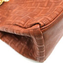 Big Buddha  Top Handle Tote Bag Basketweave Texture Brown Boho Tassel Travel Photo 6