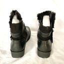 Jambu  Black Waterproof Boots Side Zip Booties Indiana Sz 10 Faux Fur Trim New Photo 4