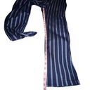 The Row STONE VOLCOM FUTURE ME STRIPE PANTS BLUE STRIPED HIGH WAISTED CROPPED ANKLE Photo 6