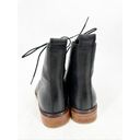 Clarks  Clarkdale Black Leather Lace Up Combat Boots Women’s Size 6.5M Photo 1