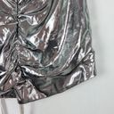 Mistress Rocks NWT  Next Up Metallic Silver Mini Skirt Size XS NEW Photo 12