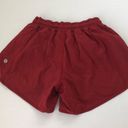 Lululemon  Hotty Hot Shorts 4” Dark Sport Red, 4 Photo 3