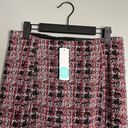 Liverpool NWT  Stitchfix Bia Knit Pencil Skirt Slip On Pink Black Plaid 6 / 28 Photo 2