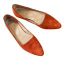 J.Jill  POINTED TOE SUEDE CORAL BALLET FLATS 8 Photo 0