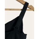 J.Crew  Marco Black Sleeveless Spaghetti Strap Satin Slip Midi Dress Size 00 Photo 7