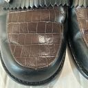 Brighton  Darma Tassel Mule Loafer Black & Brown in EUC. Size 8 Photo 8