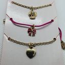 Total Girl  Set of Three Gold & Pink Necklaces Photo 1