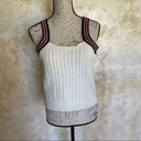 Mango 𝅺 sweater tank top cotton blend Sz XL Photo 1