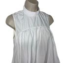 3.1 Phillip Lim 3.1 Philip Lim Drop Waist midi hi lo white cotton sleeveless dress sz 0 Photo 4