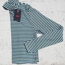 Levi's  Black White Striped Turtleneck Crop Ribbed Knit Women's Blouse Size Small Photo 5