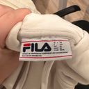 FILA  White Hoodie With Pink Logo Photo 3