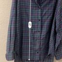 Woolrich  Women’s Vintage‎ Purple/green Plaid Flannel 100% Cotton Shirt- Small Photo 1