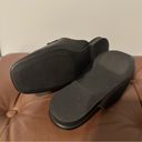 Steve Madden NWOT  Black Mules Square Toe with Gold Accent Size 6 Photo 5