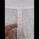 CP Shades  embroidered linen  shirt small Photo 7