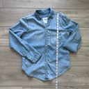 Abercrombie & Fitch Chambray Button Down Shirt Size XS Photo 4