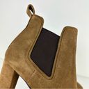 ALLSAINTS NEW  Harper Lug Sole Heeled Suede Ankle Boots Tan Size 9 Photo 6