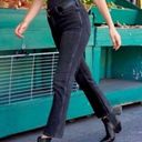 Everlane  24 The Curvy Cheeky Jean Black Crop High Rise Straight Leg Washed Black Photo 9