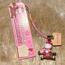 Sanrio NWT  Hello Kitty Horse Racer Charm Keychain RARE Photo 0