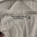 Abercrombie & Fitch White Soft A&F Drapey Cowl Neck Bodysuit Photo 2