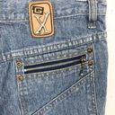 Bermuda Vintage Womens GX Know Who You Are  Jean Shorts Blue Medium Wash Size 30 Photo 7