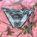 BCBGMAXAZRIA y2k vintage bcbg zebra print bikini bottoms Photo 7