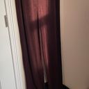 Chico's Vtg  acetate deep burgundy trousers Photo 4