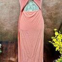 l*space  Nico Ribbed Cut Out Dress - Coral - size XL Reversible Photo 0